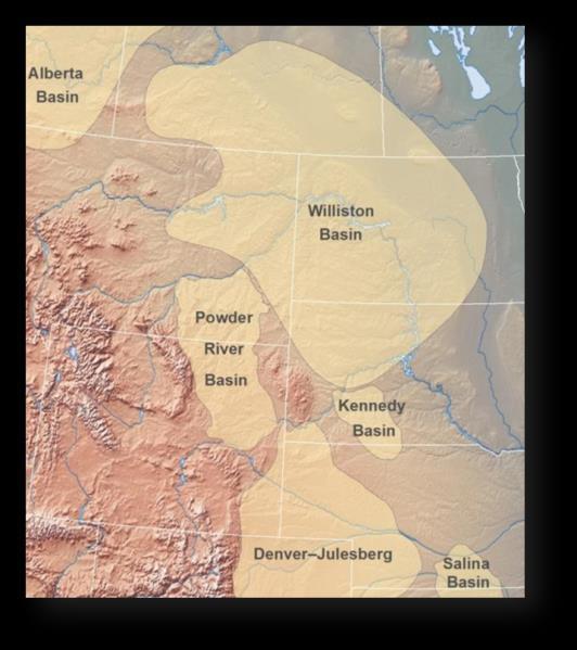 presence and extent of potential ROZs in the Williston and