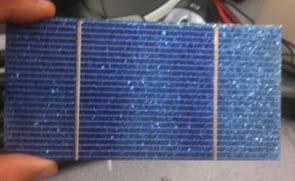 silicon solar cells. Figure 1: Typical silicon solar cell and silicon wafer textures.