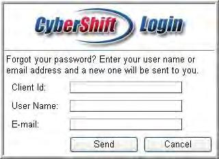 QUICK TOUR Forgot Password? If you have forgotten your password, perform the following steps: 1. Open your web browser. 2.