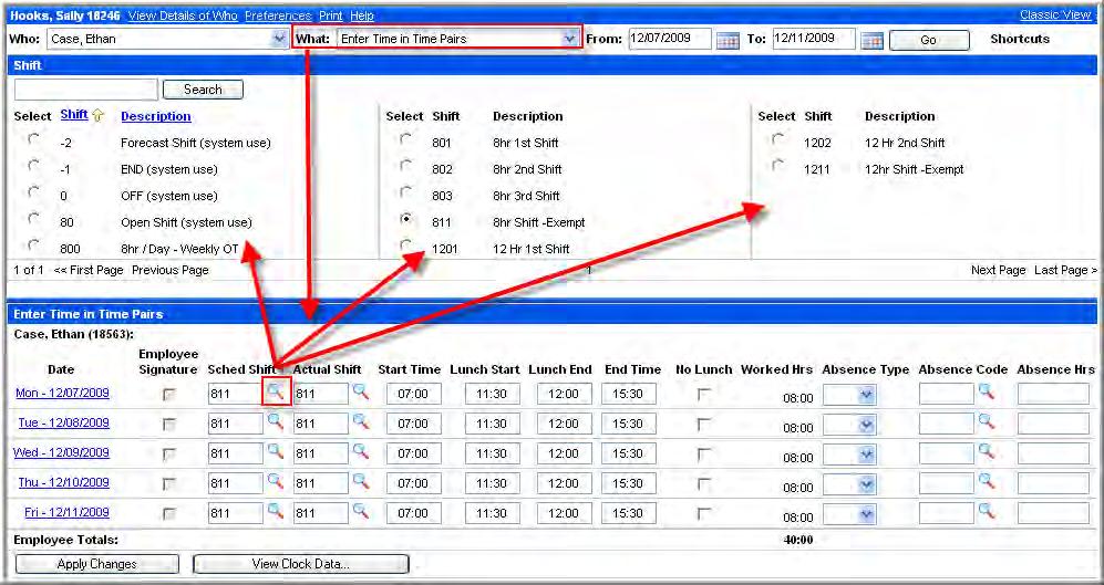 QUICK TOUR SmartBar View- work area The following table provides information about using the Selection Area.