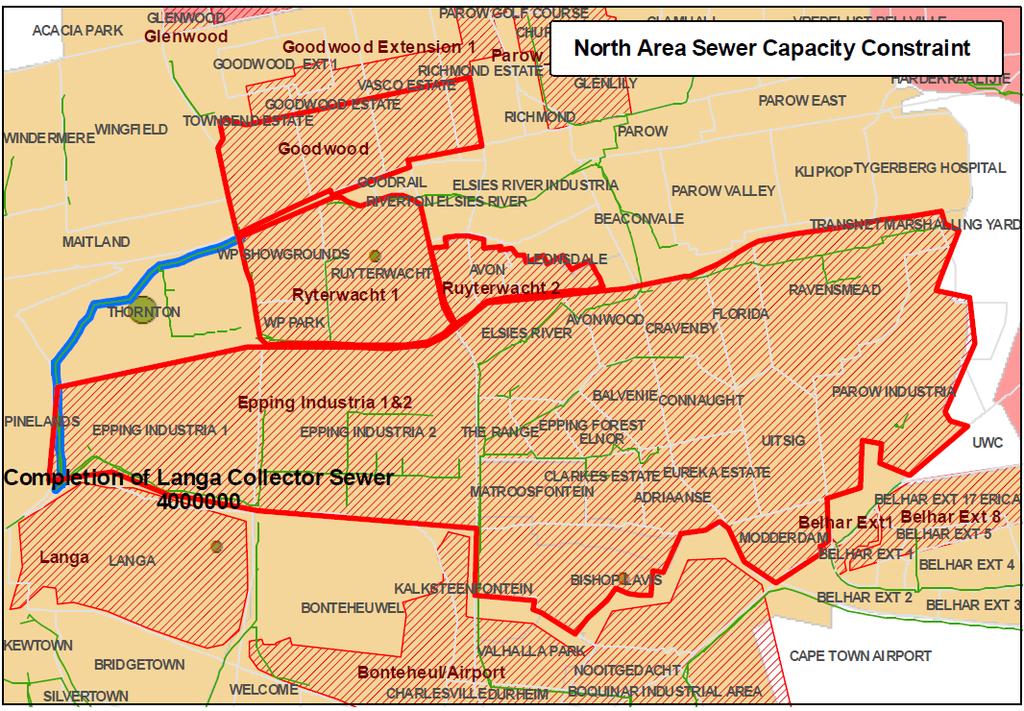 Example: Northern Area Sewer