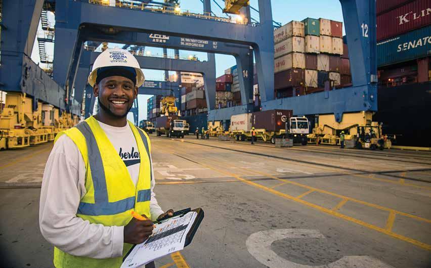 And we ll keep earning your business every day. It starts with attitude. At NC Ports, we re flexible, resourceful Our facilities are world-class too. The Port of Wilmington is and accommodating.