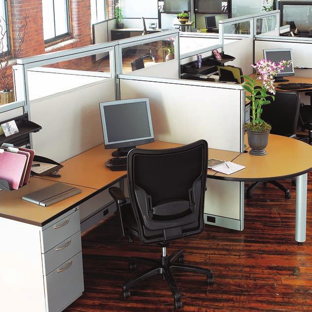 Workstations in virtually limitless configurations are possible.
