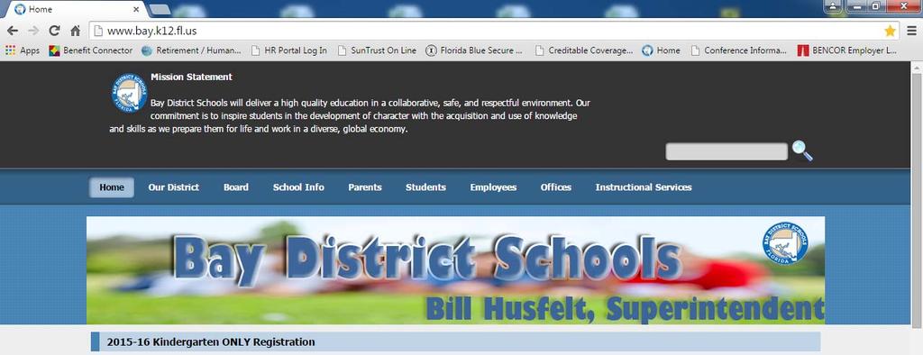 The Bay District Schools HR Portal can be used by employees to view specific items of information with regard to them which is maintained in the district s database.