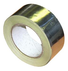 Foil taped joins should be overlapped at each joint by approx.
