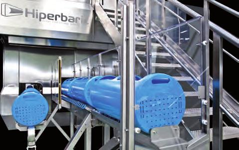 enterprises (SME's) and large corporations. The horizontal layout and ergonomic design of all Hiperbaric equipment simplifies installation and operations.