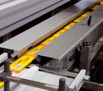 You can also easily distribute the flow to ensure that the right amount of product arrives on time at the downstream machines.