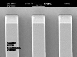 0 µm Film Thickness: 12 µm Optitrac coat and Bake SB: 110 C/