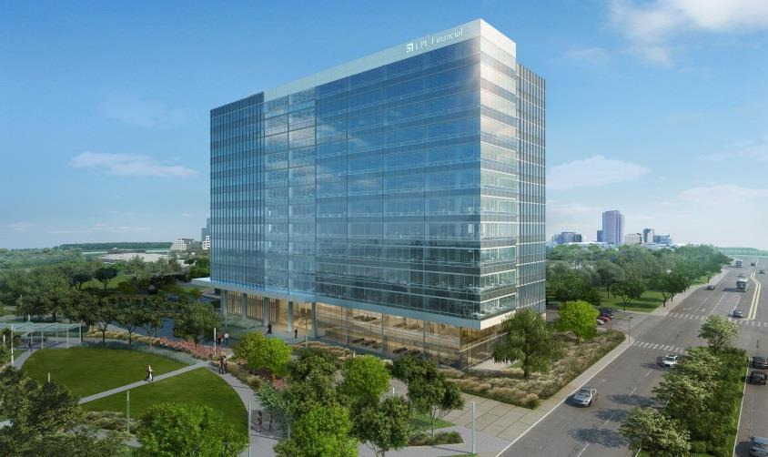 Category D Office Building Multi-tenant capabilities First Class A NetZero Office