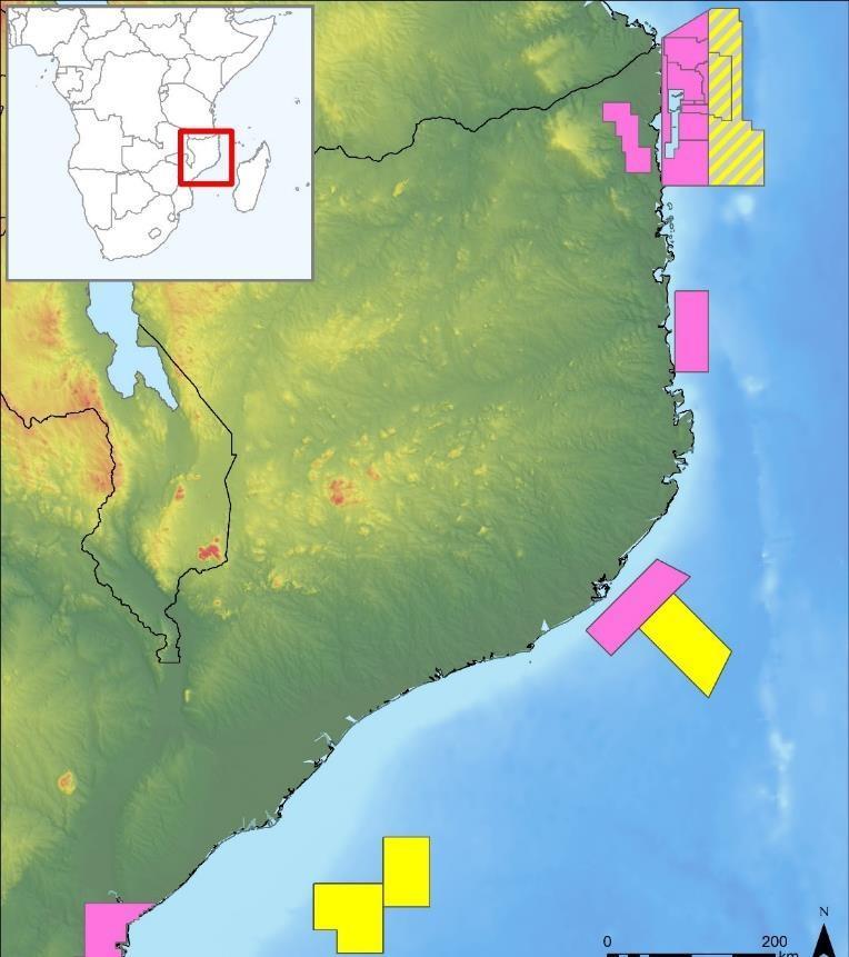 Access to world-class gas resources Acquiring 25% interest in Area 4 with 85 TCF in place Tanzania