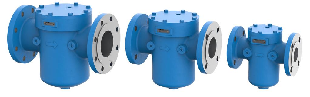 basket-type strainers. Viking Bolted-Lid Simplex Strainers reduce cleaning problems encountered with conventional strainers.
