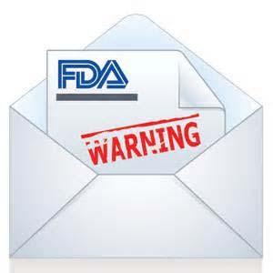FDA Warning Letter Data Data Source FDA Warning Letters related to Software and Computers 3 Year Date Range: Q1-2014 through Q4-2016 Summaries By system type By observation topic By validation