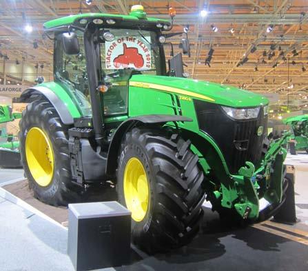 EU 27 Recent Announcements November 2011 Awards received at Agritechnica 2011 7280R Tractor of the Year 2012 6R tractor Machine of the Year Five silver medals June 2011 Largest new product