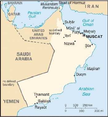 1 of 7 2/3/2011 12:33 PM Oman Last Updated: February 2011 Oman is the leading regional non-opec oil exporter.