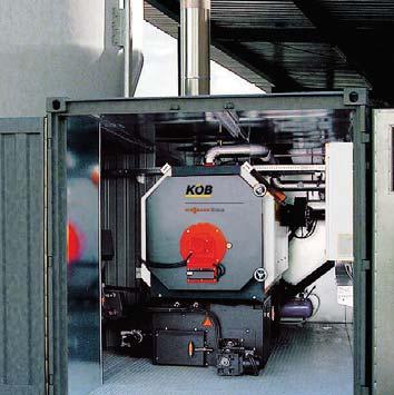8/9 Pyrot wood boiler with rotation combustion Take advantage of these benefits: Mobile