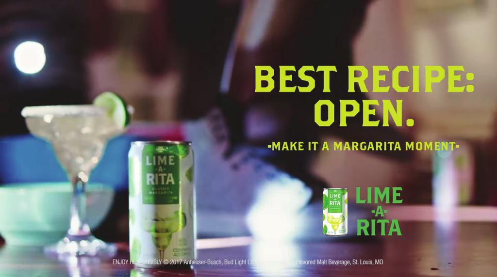 2. Personalize at scale with technology To engage with its target audience in a personalized way, Lime-A-Rita wanted to serve a different version of its ad, depending on what each woman was watching,
