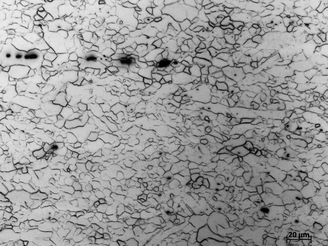 Etched Magnification: 500 Fig. 27 As-rolled microstructure; six rolling passes 4.