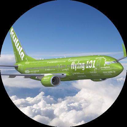 DAY ONE COMAIR: This airline operates two of the most well-known brands in the South African sky: Kulula and British Airways.