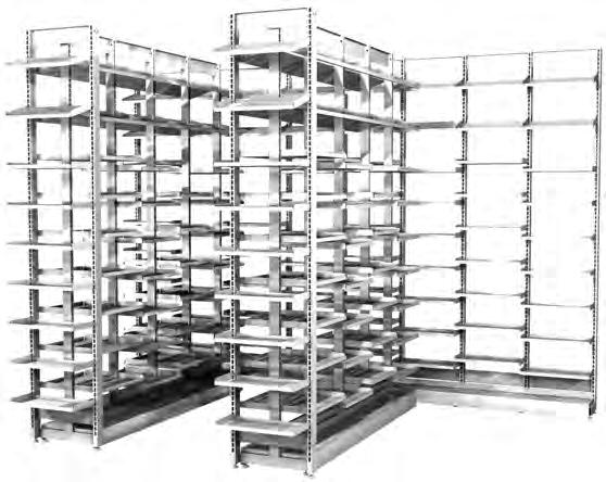 ¼ Depth 7 ¾ or 15 Note Steel shelves qty 8 for single, qty 16 for double. Extra shelves order separately. Flex-Rx Storage System Uprights constructed of 1 x 1.