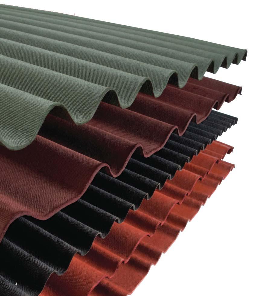 The most flexible, reliable, versatile and cost effective roofing material Onduline roofing made easy Onduline is an extremely tough, lightweight, corrugated
