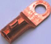 The stud holes are made especially for welding machines. Flared ends permit easy cable insertion in the lug.