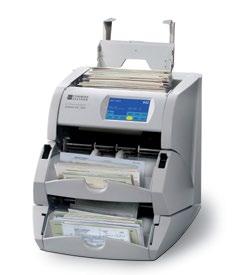 JetScan ifx i200 check and currency scanner Standard Features Four levels of memory: Keeps separate totals for: sub-batches, batches, day totals and strap limits.