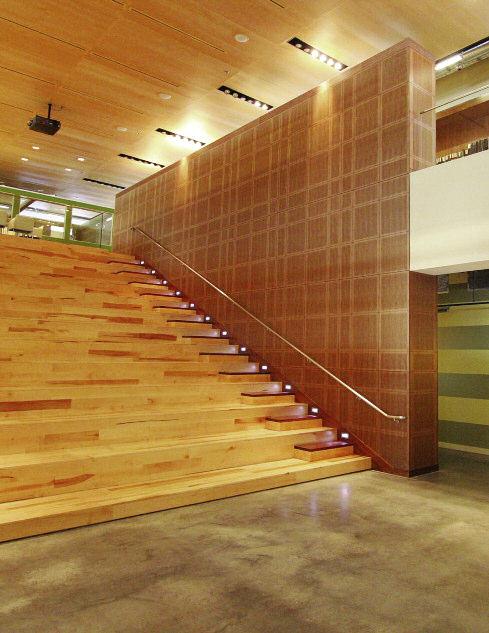 Solo Solo is an acoustical wood plank consisting of a natural wood veneered medium density fiberboard (MDF) grooved on the face.