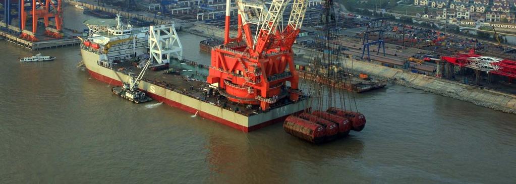 4,000 t Floating Crane Design Review Guangdong Salvage Bureau, China Liftech provided structural design assistance and review services to ZPMC and assisted them in developing the overall concept and