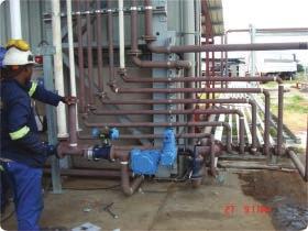 Projects Pipe installation of HDV