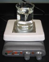 o) Magnetic Stirrer or Mixer and Magnetic Heater A magnetic stirrer or magnetic mixer employs a rotating magnetic field to