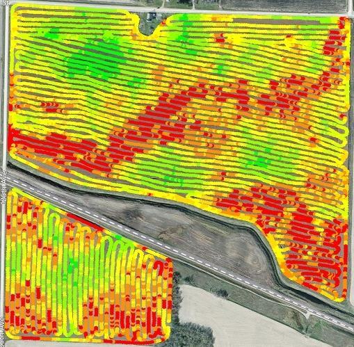 ALLOWS US TO DETERMINE YIELD GOALS OR VARIABLE YIELD GOALS WITHIN A FIELD THE GOAL OF PRECISION TECHNOLOGY IS TO PLACE
