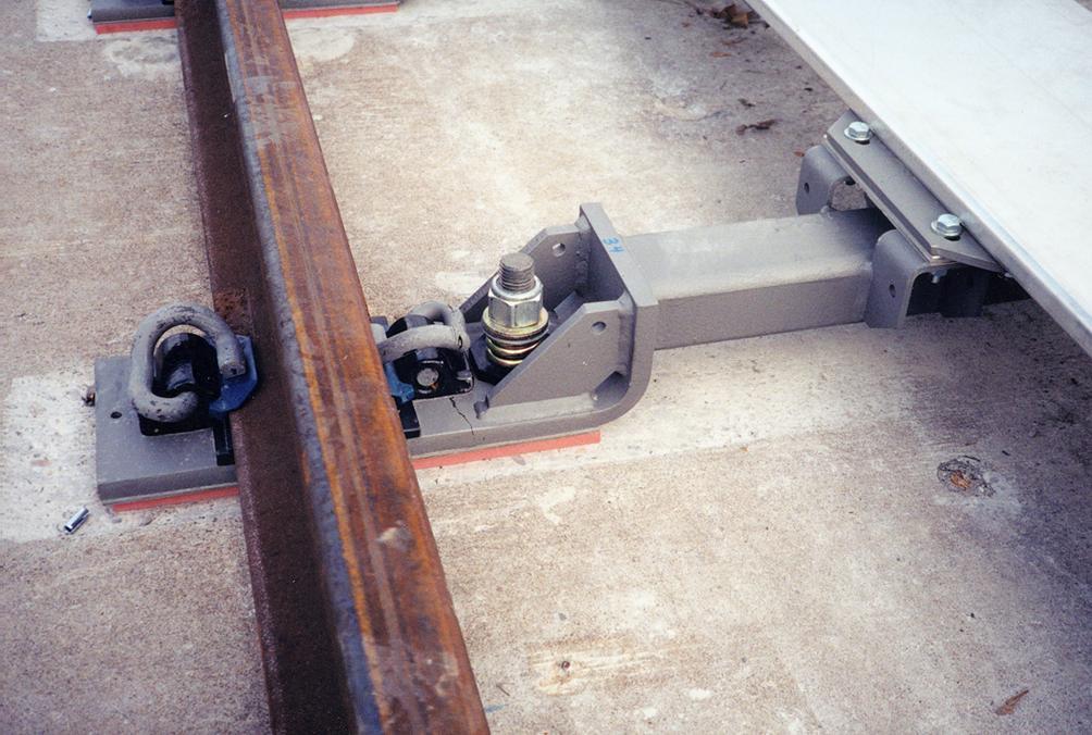 Maintenance and Adjustments LIM rail shims (2 mm) and attachment