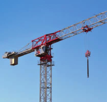THE PERFECT CHOICE Tower cranes Terex doesn t limit you to one tower crane design that you need to adapt to your application.
