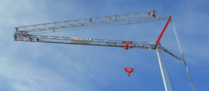 Tower cranes Luffing jib tower cranes Combining over twenty years of experience and the latest in Terex tower crane innovation and technology, Terex CTL luffing jib tower cranes are a popular choice