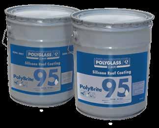 Polybrite 95 offers the unique ability to extend the life cycle of new and existing roof systems, in addition to keeping the surface cool, providing protection from ultraviolet sun and other weather