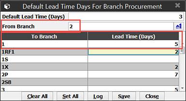 How Eclipse Applies Lead Time for Advance Delivery Order Rel. 9.0.
