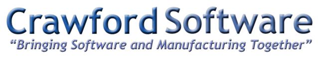 Crawford Software Consulting, Inc. 1E Commons Drive- Unit 26 Londonderry, NH 03053 (603) 537-9630 http://www.crawford-software.com sales@crawford-software.