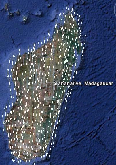 Data already acquired (2/2) LiDAR data acquired over all Madagascar Island: - Satellite: ICESat (Ice, Cloud,and land Elevation Satellite) - Instrument: GLAS