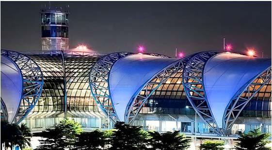 Don Muang and Phuket Airport Development Projects Buildings are designed to reduce the
