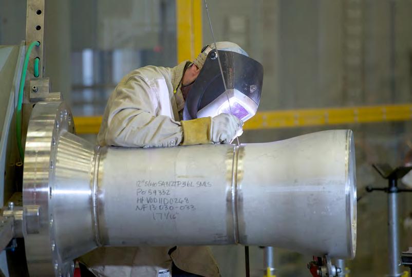 Nalco FabTech specializes in stainless steel pipe fabrication.