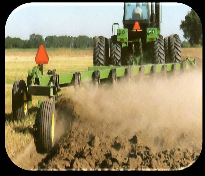 Key #1 : Limit Soil Disturbance Agricultural disturbance destroys