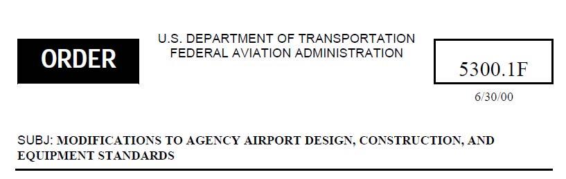 Project Specifications / FAA MOS Process RAP Specification