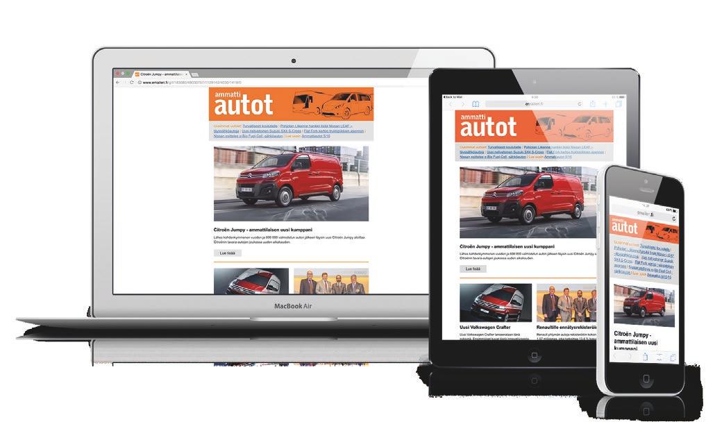 Freight vehicles and passenger transport also online NEWSLETTER AD PLACEMENTS In addition to online news, our newsletters also include interesting and topical headlines, delivered weekly by e-mail.