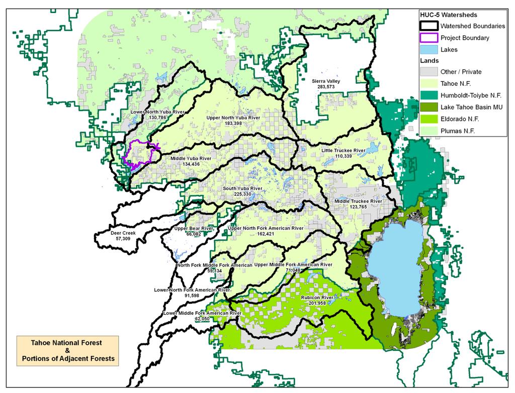 Spatial Applications: Yuba River