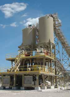 MODULAR PLANTS Telsmith has developed a modular plant concept that significantly shortens the time line for new crushing plant development.