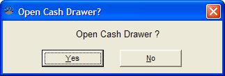If you have a cash drawer set up, then press yes. Otherwise just select no for this evaluation. Once you get to the close screen, the Quick Close screen will appear.