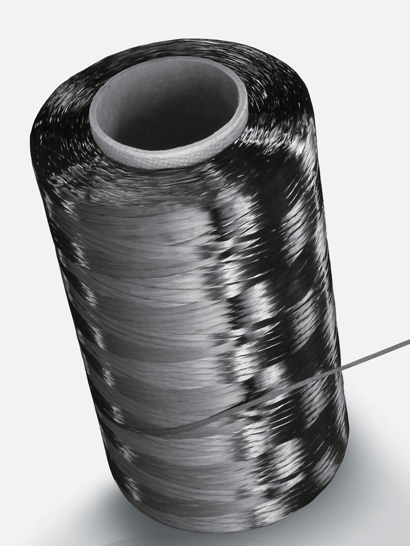 4 Carbon fibers an ideal material for composite components Typical CFRP properties such as high stiffness and strength coupled with light weight are due to the special