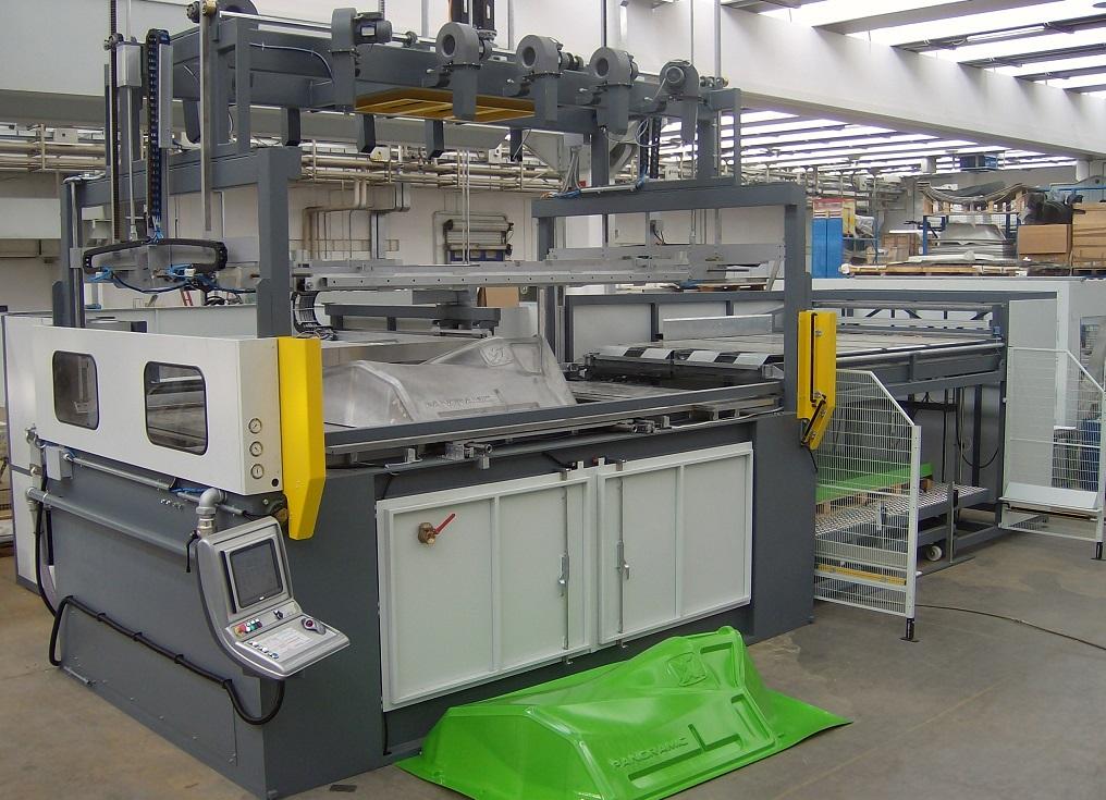 thermoforming several thermoforming machines.