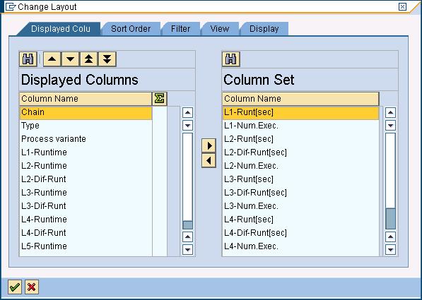 Drag the fields from the column set to displayed columns Who Else List This feature