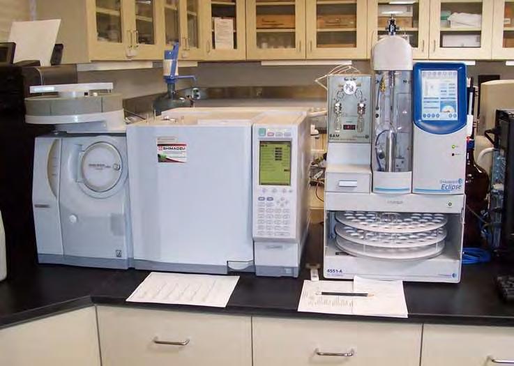 UNDERSTANDING OUR DISTRIBUTION SYSTEM A GCMS was purchased to facilitate the volume of samples that staff was analyzing for TTHM.